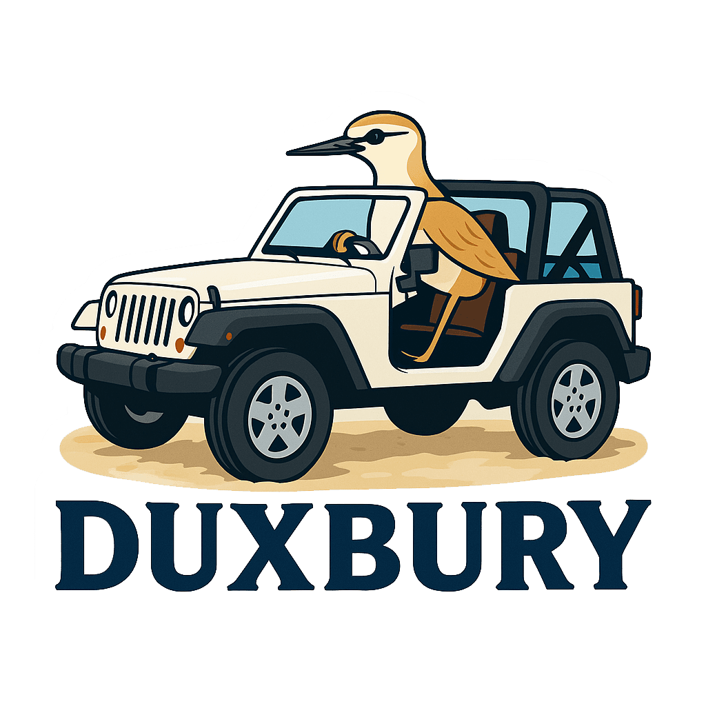 Duxbury plover sticker