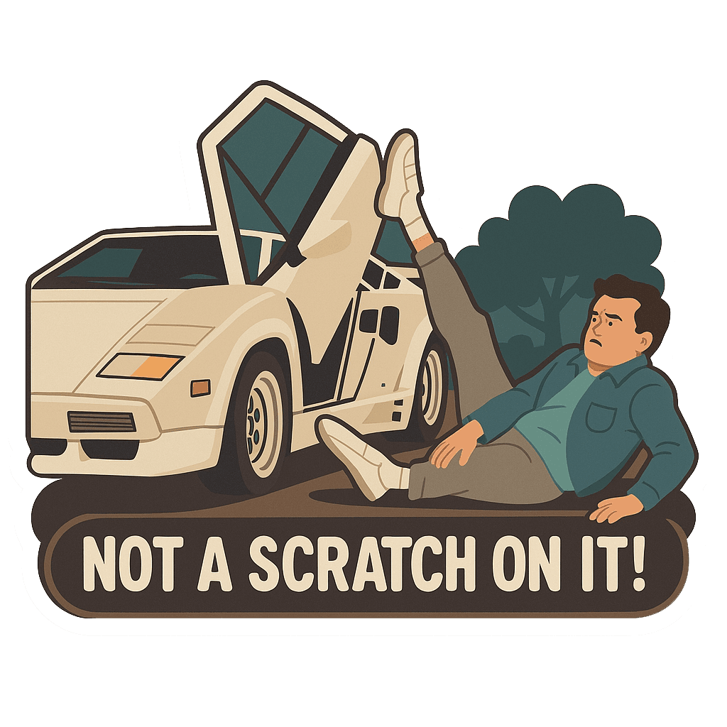 Not a Scratch sticker