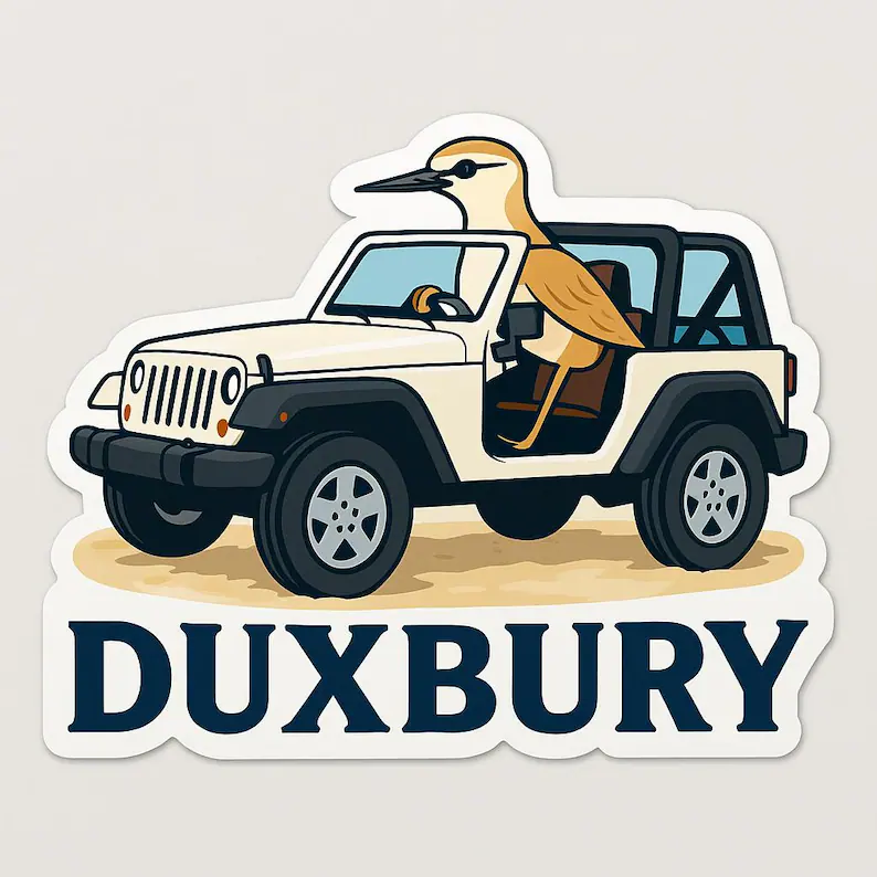 Duxbury Beach Plover Jeep